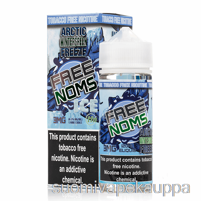 Vape Box Arctic Wintergreen - Nomenon E-nesteet - 120ml 3mg